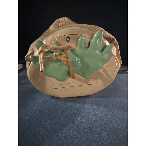 Star Wars Baby Yoda Grogu Plush Figure In Brown Robe With Big Eyes & Green Skin - Picture 9 of 10